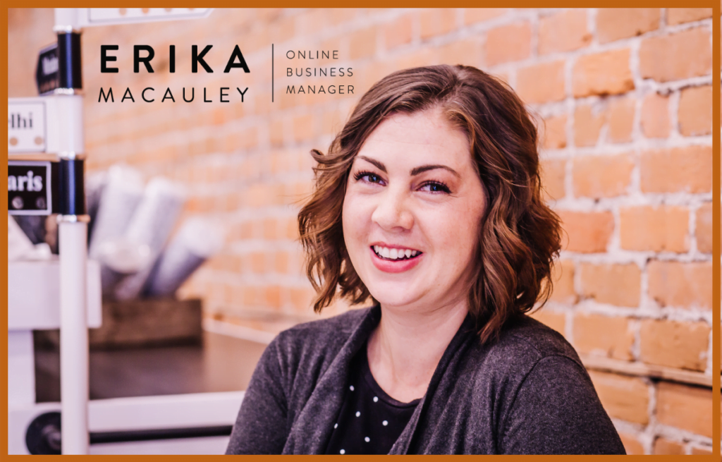 Erica Macauley asks your online business management questions